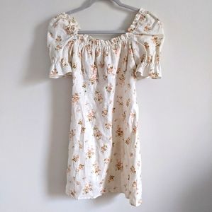 Reformation Robles Linen Dress Mildred NWOT 6